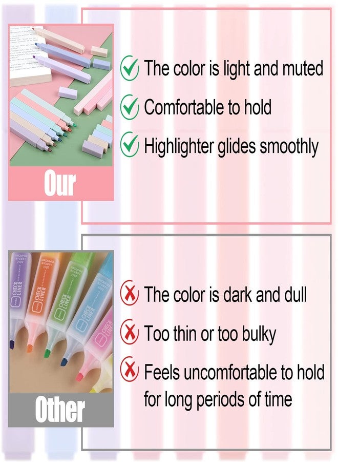 Utron 12pcs Bible Highlighters, Pastel Highlighter Set, No Bleed Bible Highlighters (12 Color) - Image 4