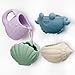 haakaa Tidal Tribe Silicone Baby Bath Toy Set Mold Free Food Grade Silicone Bathtub Pour and Toys for Toddler 13 BPAFree Bath Tub Toys for Babies Infant 612 Months - Image 2