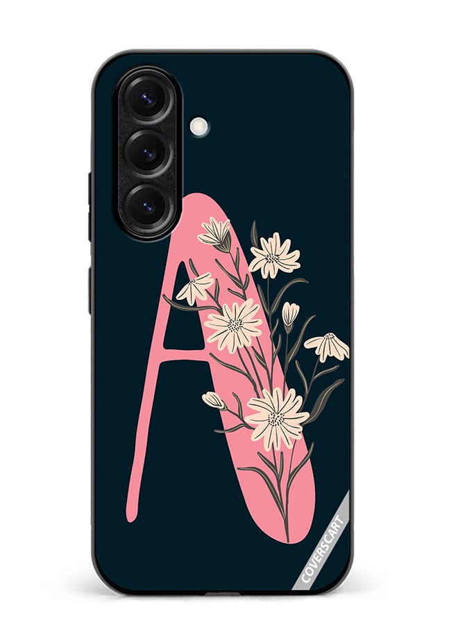 VR CREATIVE Protective Case Cover For Samsung Galaxy A56 Alphabet A Design Multicolour