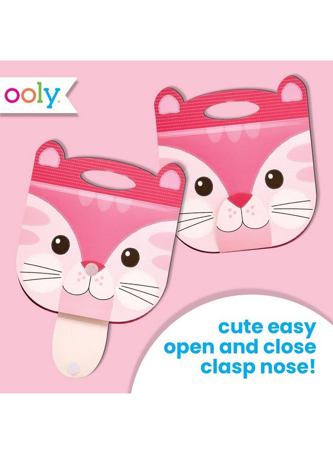 أولي دفتر رسم محمول للأطفال من OOLY، 60 صفحة، 9 × 7 بوصات، دفتر رسم محمول، لوحة رسم للسفر - قطة - Image 3