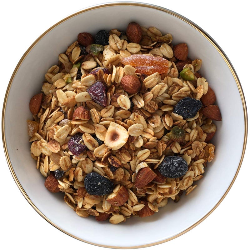 thenibblebox Everything Exotic Granola, 500g Jar [40% Dry fruits by weight, gluten free, vegan friendly, no refined sugar] - Image 5
