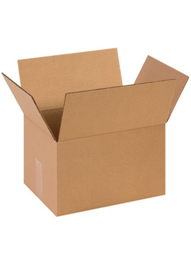 BOX USA صناديق كرتون مموجة من أفيديتي، مقاس 14 × 9 × 6 بوصة، متوسطة الحجم (طول 14 بوصة × عرض 9 بوصة × ارتفاع 6 بوصة)، عبوة من 25 صندوقًا | صناديق شحن وتغليف ونقل وتخزين للمنزل أو العمل، صناديق متينة بالجملة - Image 1