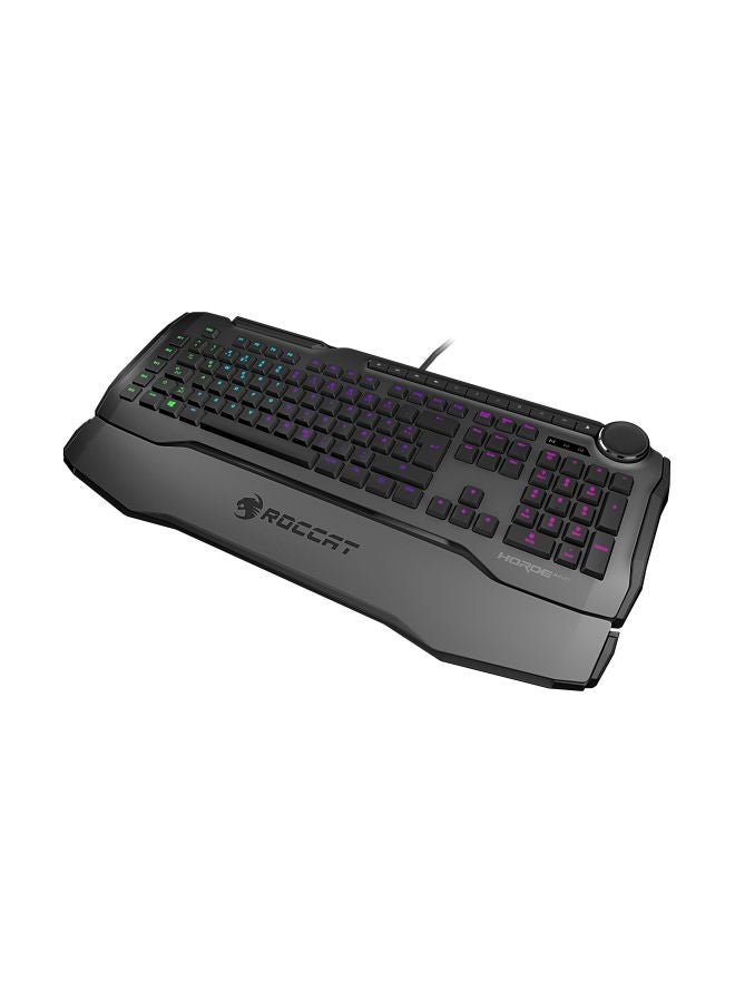 روكات لوحة مفاتيح للألعاب بإضاءة متعددة الألوان RGB هورد إيمو رمادي - Image 2