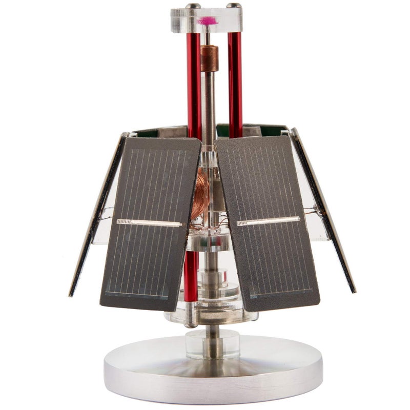Sunnytech Solar Mendocino Motor Educational Model Vertical Stand Science Physics Toy QZ05 - Image 3