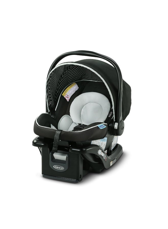 GRACO مقعد سيارة للأطفال Graco SnugRide Lite LX، موجه للخلف، خفيف الوزن، قاعدة قابلة للتعديل، تركيب سهل، استوديو - Image 1
