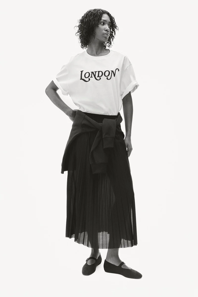 H&M Pleated skirt