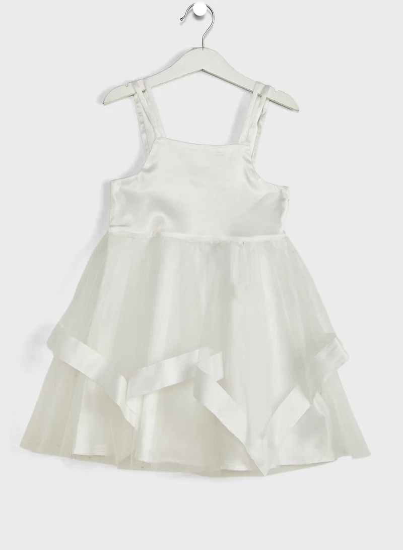 Chi Chi London Girls Kids Tulle Layered Dress