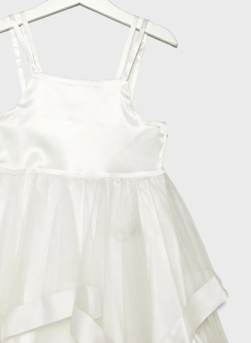 Chi Chi London Girls Kids Tulle Layered Dress