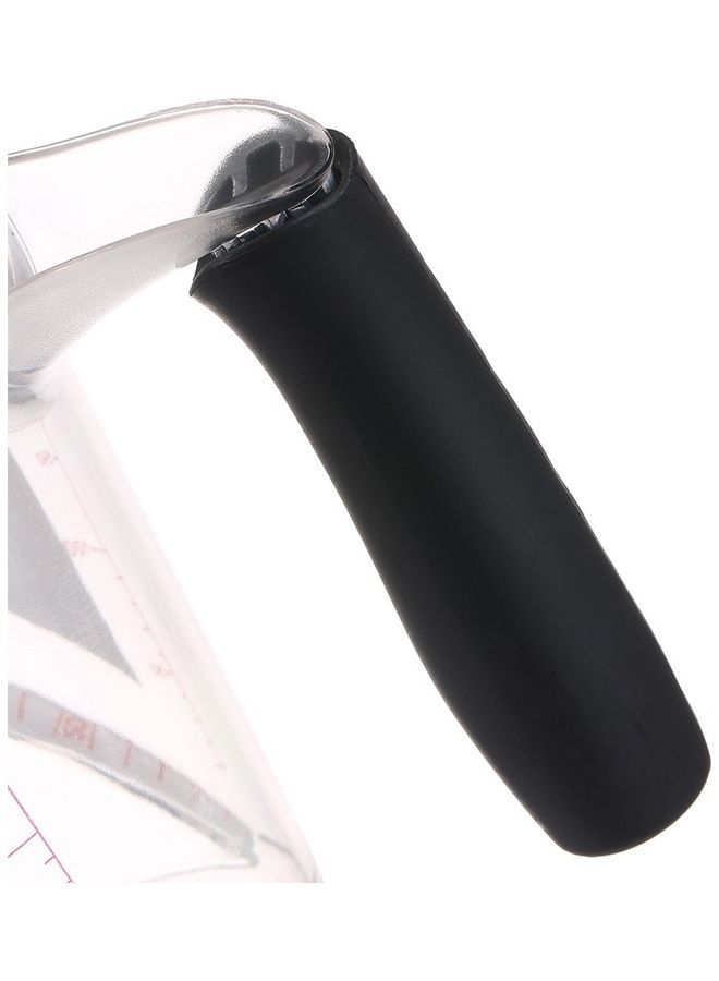 NIBEMINENT Graduated Measuring Hair Tint Mixing Cup Clear/Black 250ml  - Image 4