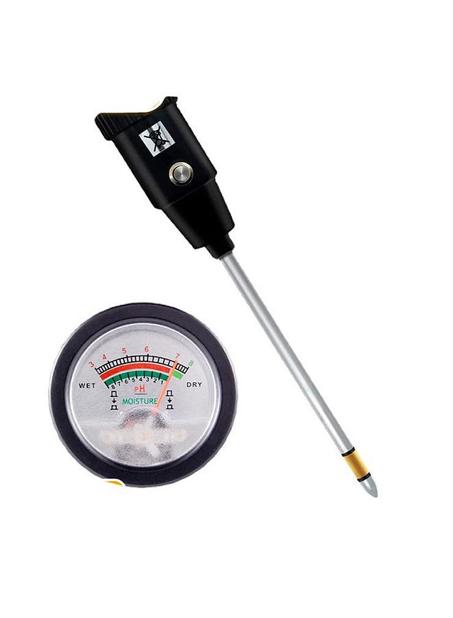Generic High Accurancy Soil Moisture Meter Soil PH Tester Portable Garden Agricultural Planting Soil Detector Soil Moisture Test Tool Handheld Soil PH Detect Device  - Image 1