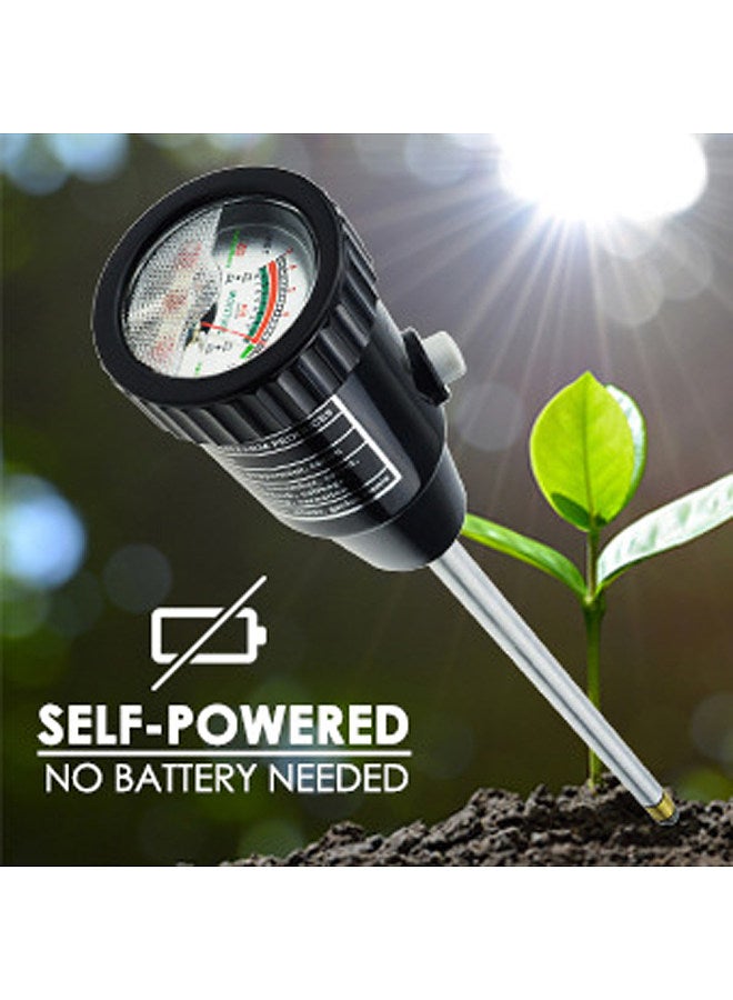 Generic High Accurancy Soil Moisture Meter Soil PH Tester Portable Garden Agricultural Planting Soil Detector Soil Moisture Test Tool Handheld Soil PH Detect Device  - Image 5
