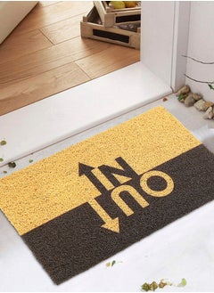 Status Contract Cushion Noodle Mat for Home Entrance, Heavy Indoor Outdoor Anti Slip PVC Floor Mat for Bedroom Kitchen, Absorbent Solid Mats for Bathroom, Doors, Office, Door Mat (IN-OUT), 38 X 58 Cm  - Image 1