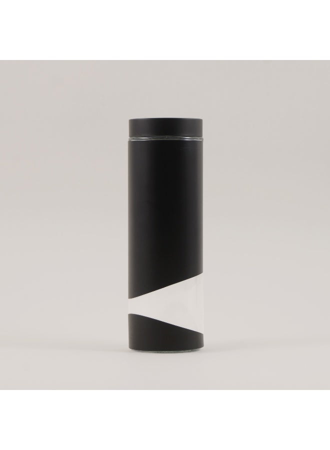 ALBERTO مجموعة 4 قطع من حاويات الزجاج، سوداء - Image 2