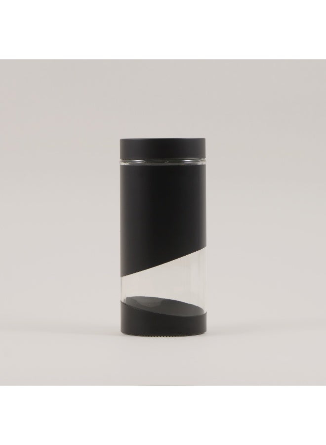 ALBERTO مجموعة 4 قطع من حاويات الزجاج، سوداء - Image 3