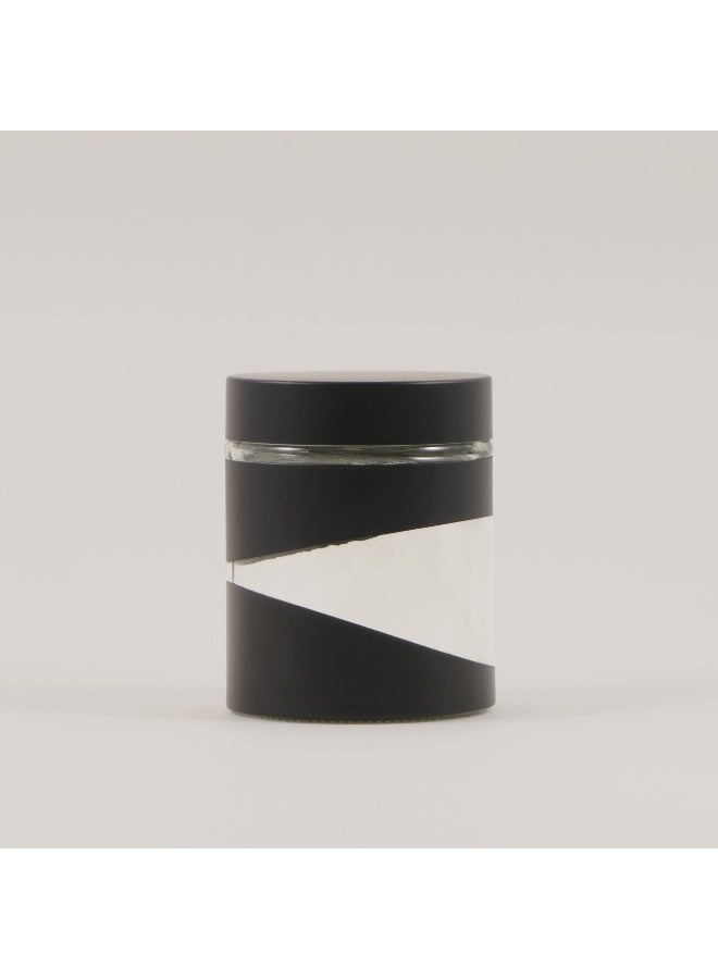 ALBERTO مجموعة 4 قطع من حاويات الزجاج، سوداء - Image 5