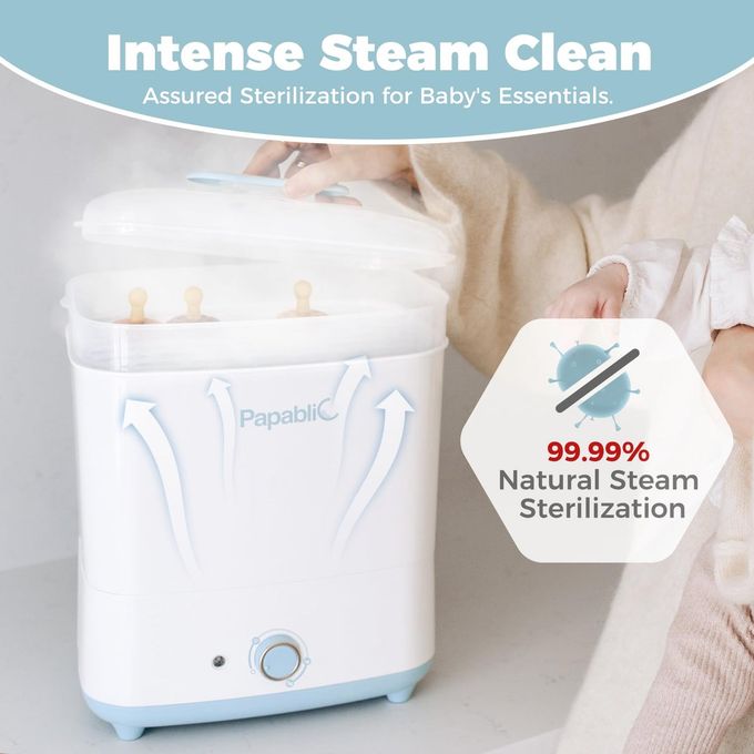 Papablic Baby Bottle Electric Steam Sterilizer And Dryer - Image 5