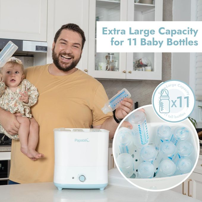 Papablic Baby Bottle Electric Steam Sterilizer And Dryer - Image 3