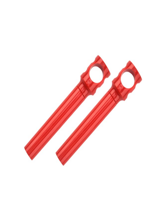 أوف إكس دي دي فتاحة زجاجات نبيذ جيبية محمولة - فتاحة نبيذ بلاستيكية للسفر - فتاحة زجاجات نبيذ صغيرة للتخييم - طقم من قطعتين - Image 1