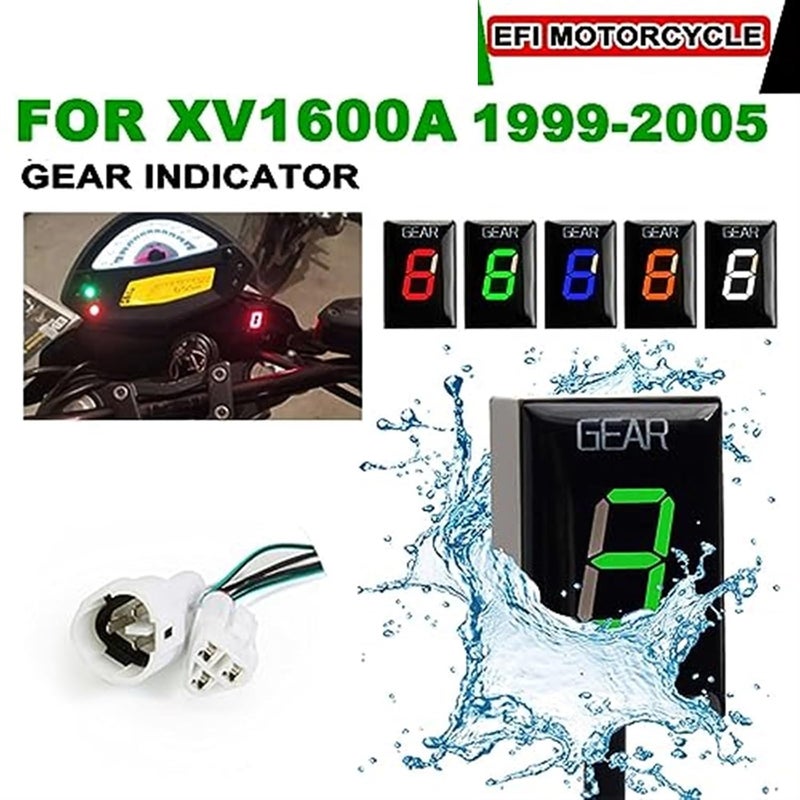 Wivplex Motorcycle Gear Indicator for XV1600A - Image 3