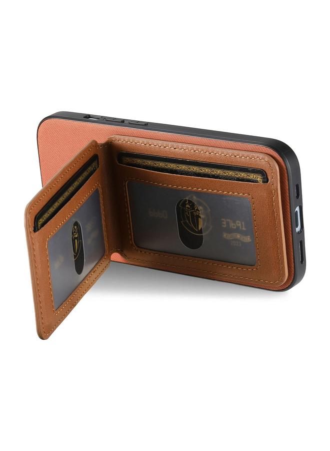 S-TOP Case For Samsung Galaxy S22 5G Twill Fabric Leather Vertical Flip RFID Card Bag Phone Case - Image 3