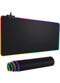 Rgb Large Mouse Pad 800X300X3 Mm Colorful Led Light Keyboard Mat Game Playing Mouse Pad Extended Large Desk Pad For Pc Laptop 800 X 300 Mm - pzsku/ZB0335584A0C133772BEAZ/45/_/1715317807/79eb7cce-ca4a-4ccf-9ae4-03a4d7f8cf6a