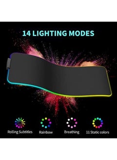 Rgb Large Mouse Pad 800X300X3 Mm Colorful Led Light Keyboard Mat Game Playing Mouse Pad Extended Large Desk Pad For Pc Laptop 800 X 300 Mm - pzsku/ZB0335584A0C133772BEAZ/45/_/1715317808/641d6806-2d53-4685-9b8c-7402b1a8ad0b