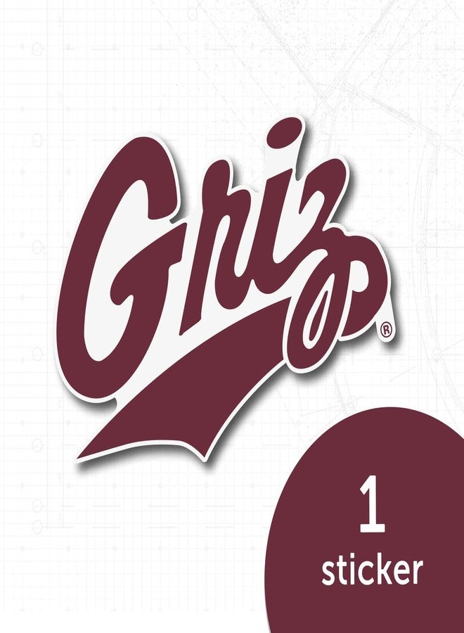 Desert Cactus University of Montana Sticker Grizzlies UM Griz UMont Vinyl Decal Laptop Water Bottle Car Scrapbook (IND 7) - Image 5