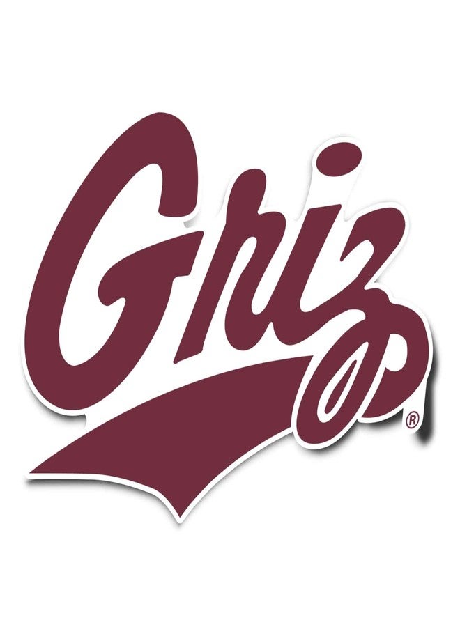 Desert Cactus University of Montana Sticker Grizzlies UM Griz UMont Vinyl Decal Laptop Water Bottle Car Scrapbook (IND 7) - Image 1