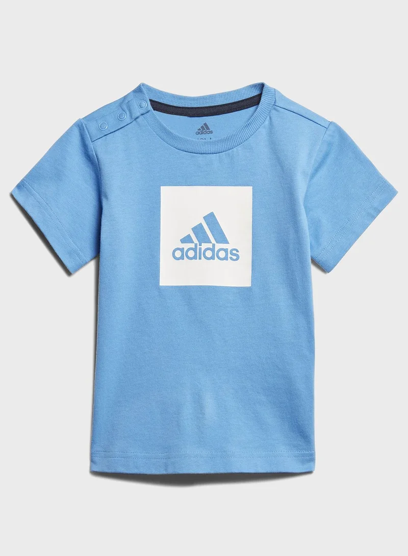 Adidas Infant Logo Summer Set