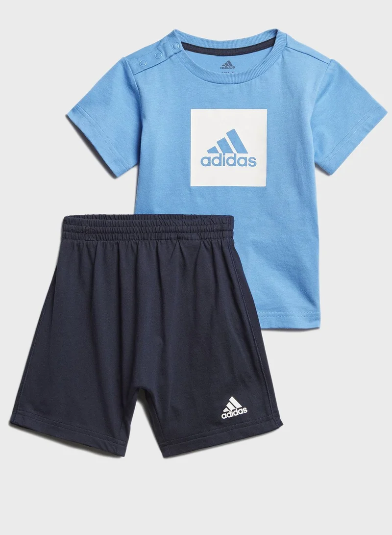 Adidas Infant Logo Summer Set