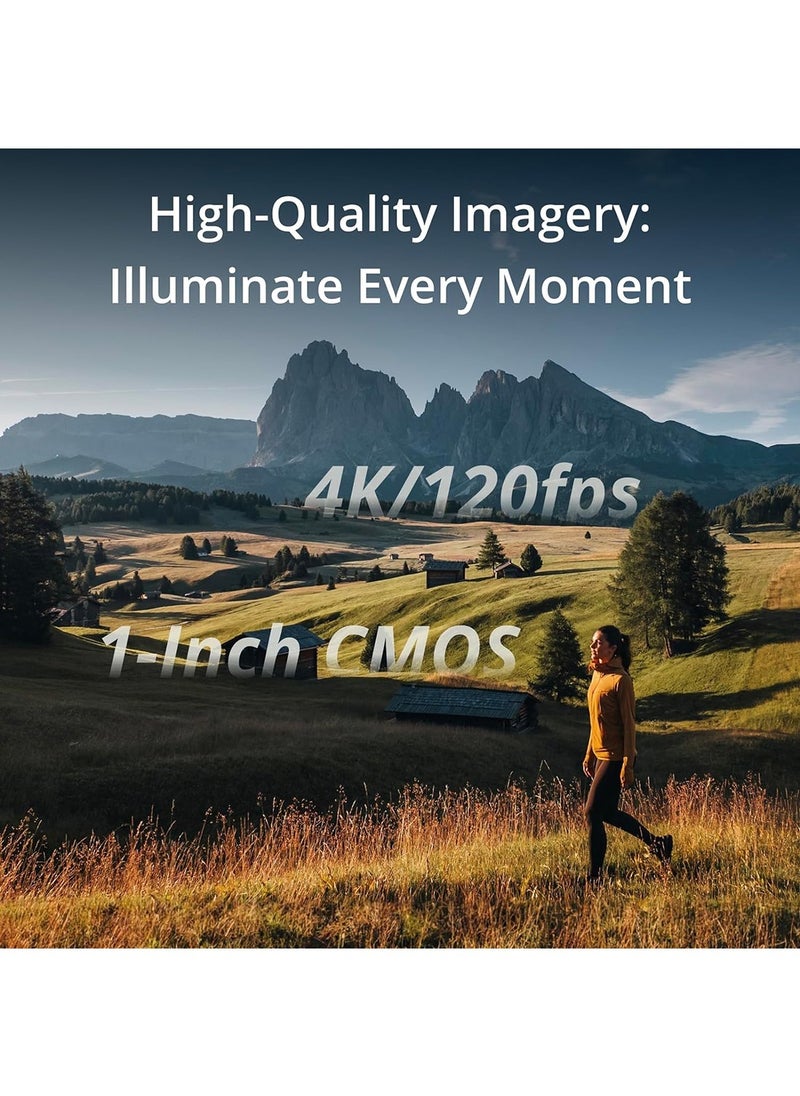 Generic - dji Osmo Pocket 3 Creator Combo, Vlogging Camera With 1'' CMOS & 4K/120fps Video, 3-Axis Stabilization - Image 1