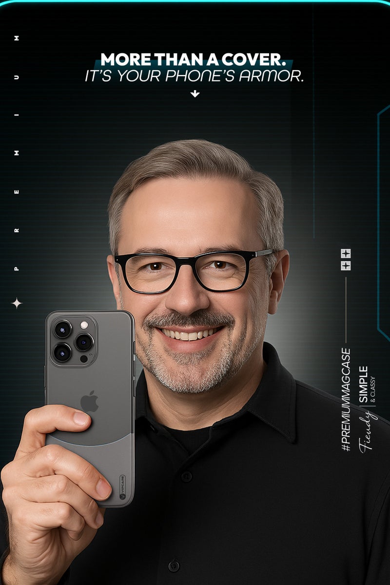 Vipcare iphone 16 pro pc duo case smooth finish iphone 16 phone case anti protective 16 pro case classic scratch resistant clear iphone case - Image 5