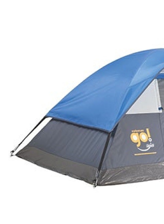 Coleman 2-Person Go Dome Outdoor Camping Tent Multicolor 5 x 7ft 2154742 - Image 2