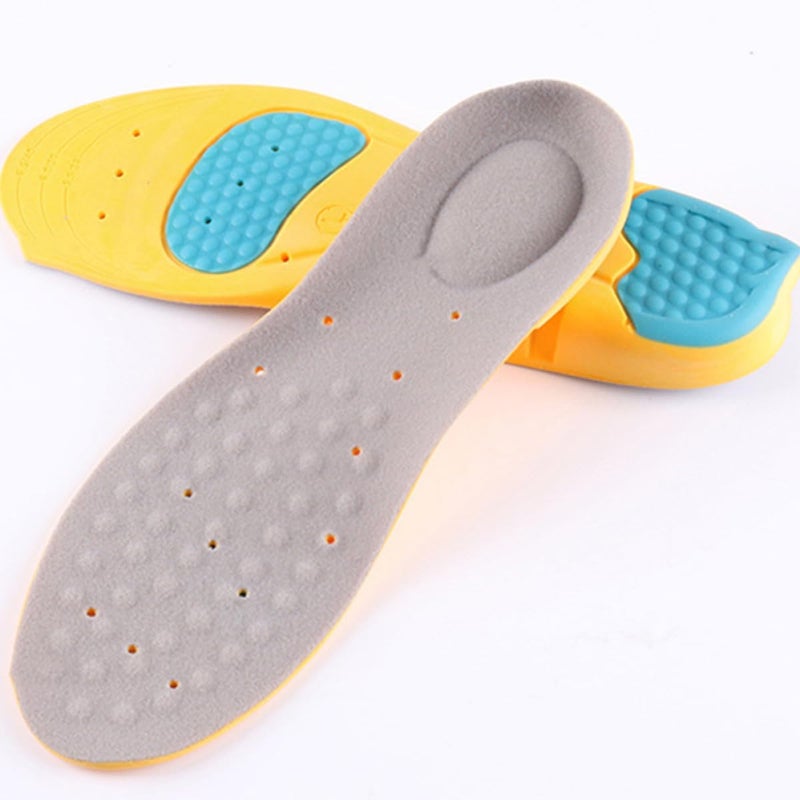 High Elastic Memory Foam Sports Insoles Men Women Breathable Shock Absorption Sweat Absorption Running Basketball Shoe Pads Size M 38 41 - Image 5