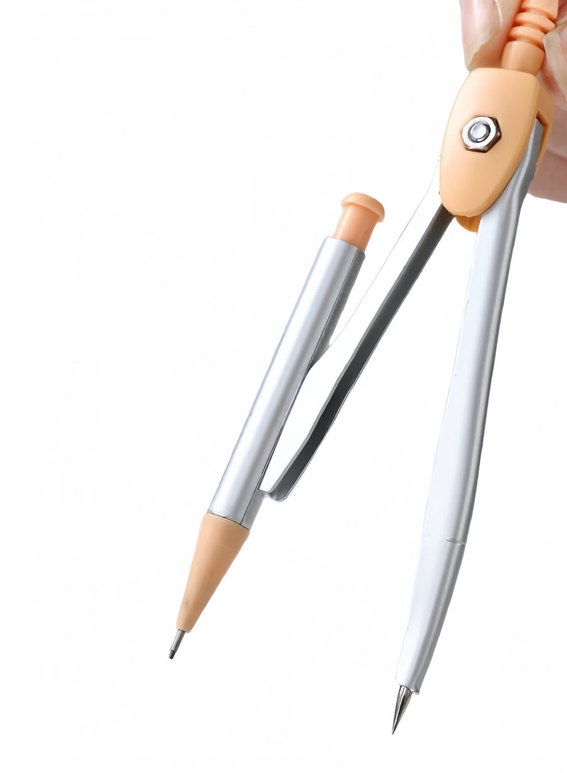 فراي مجموعة أدوات هندسة الرياضيات - مسطرة، بوصلة، ومنقلة لرسم الطلاب - لوازم مدرسية وقرطاسية - Image 4