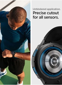 Spigen Liquid Air Armor Case Cover For Samsung Galaxy Watch 5 44mm - Matte Black  - Image 5