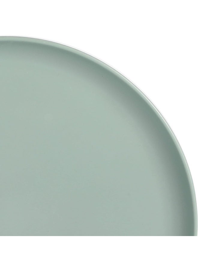 Gibson Home Canyon Crest Stackable Matte Melamine Set  Sage Green Service for Four 12pcs - Image 3