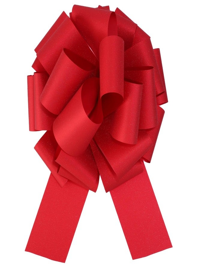 HCHENBOW 14 Inch Big Red Bow,1Pcs Big Bow for Present,Big Gift Bow for Appliances,Bikes,Table Decorations and Party Events Decoration - Image 1