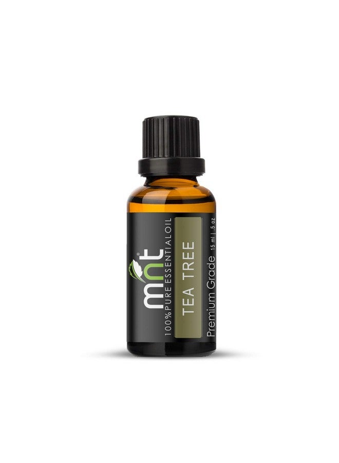 MNT Tea Tree Essential Oil 100% Pure Natural & Undiluted Therapeutic Grade Oil For Acne Scars Healthy Skin Face Care Hair Dandruff And Aromatherapy (15Ml) - Image 3