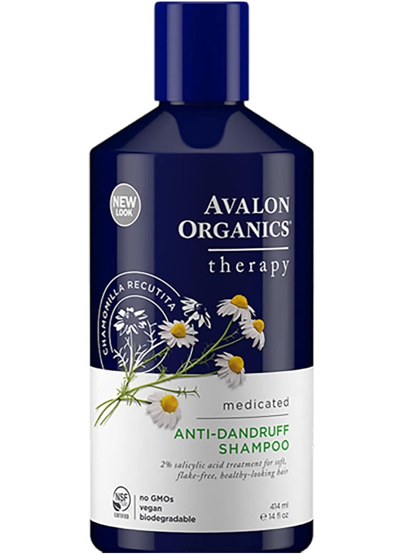 Avalon Avalon Anti-Dandruff Itch & Flake Shampoo, 14 Fluid Ounce  - Image 1