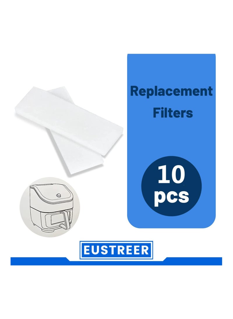 SYOSI - 10PCS Air Fryer Replacement Filters, Air Fryer OdorErase Filter Replacements OdorErase Filters Air Fryer Accessories Odor Removing Filters OdorErase Accessories for Instant Vortex Air Fryer - Image 1