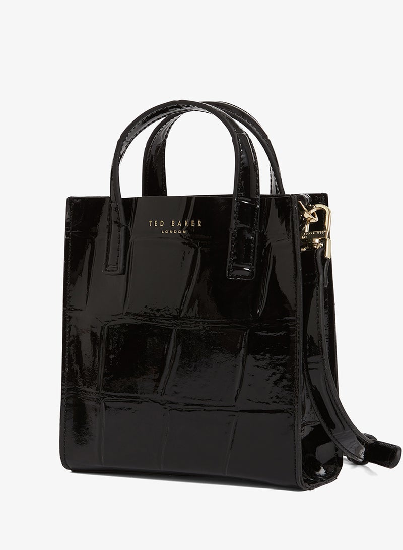 Ted Baker Croc Effect Mini Icon Bag - Image 2