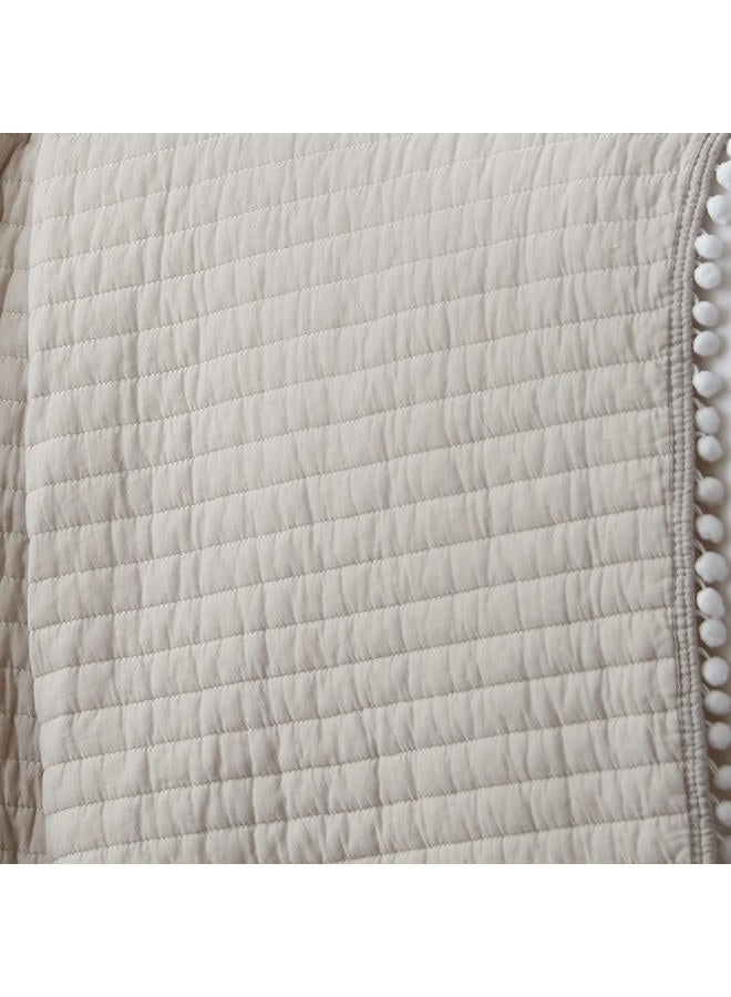 Levtex Home لحاف كينغ بوم بوم توبي، قطن - Image 5