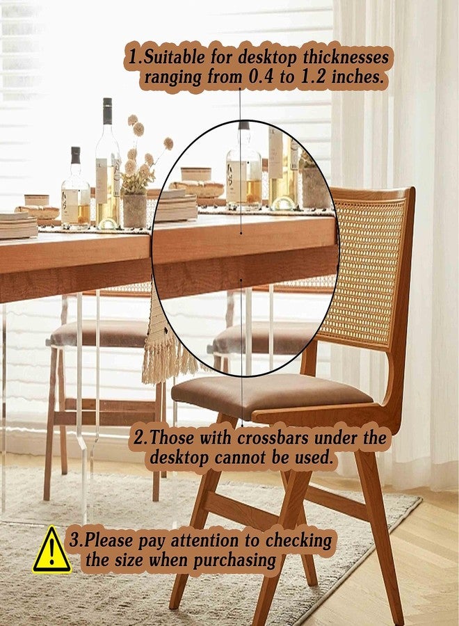 Kitnish 16PCS Clear Plastic Tablecloth Clips,Transparent Clear Tablecloth Clips, Plastic Table Cloth Hold Down Clips Table Cloth Holder for Meeting Party Indoor Outdoor Events - Image 5