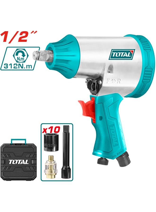 TOTAL Air Impact Wrench Set Tat41125 - Image 2