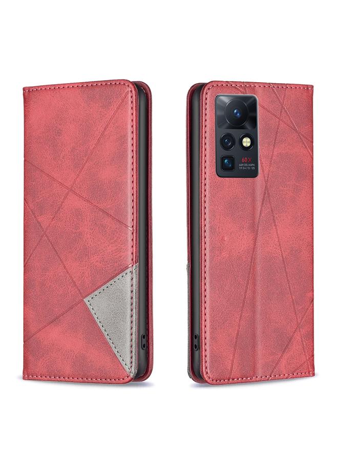 Zaboon Case For Infinix Zero X / X Pro Prismatic Invisible Magnetic Leather Phone Case - Image 1