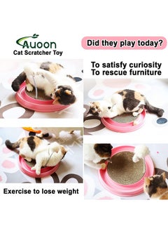 AUOON Cat Scratcher Toy, Cat Toy, Scratch pad,Scratching Toy,Post Pad Interactive Training Exercise Mouse Play Toy with Ball (Gray) - pzsku/ZB034A5CA2F6C29D7900FZ/45/_/1737031646/9c4462bd-61f6-44a3-81c3-05a131cbb5eb