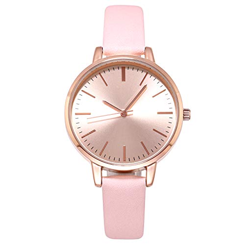 KIMOMT Women's Watches Leather Band Luxury Quartz Watches Waterproof Fashion Creative Wristwatch for Women Ladies - Image 1