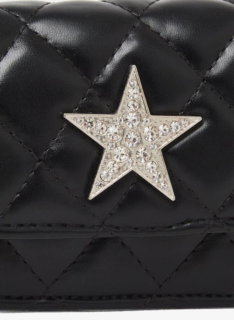 Styli Embellished Crossbody Bag with Chain Strap - Image 3