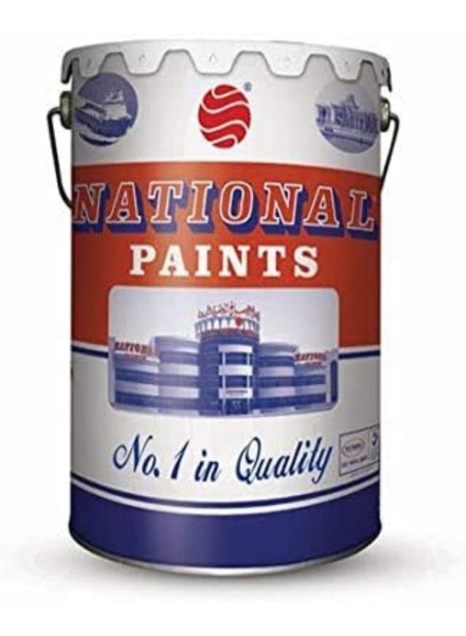 National Paint Emulsion Water Base-3.6 Litre 461 Bermuda Blue  - Image 1